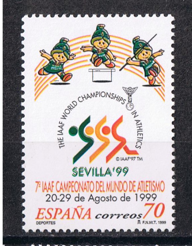 Edifil  3627  7º Campeonato Mundial de Atletismo. Sevilla¨99.  