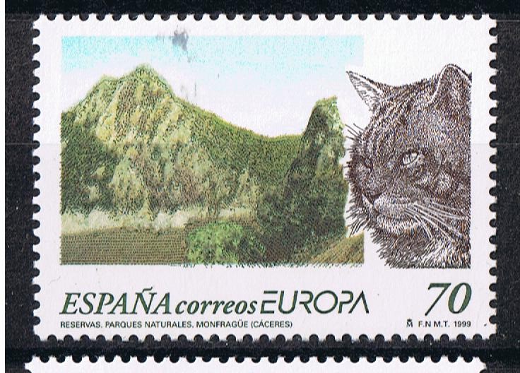 Edifil  3628  Europa. Reservas y Parques naturales.  