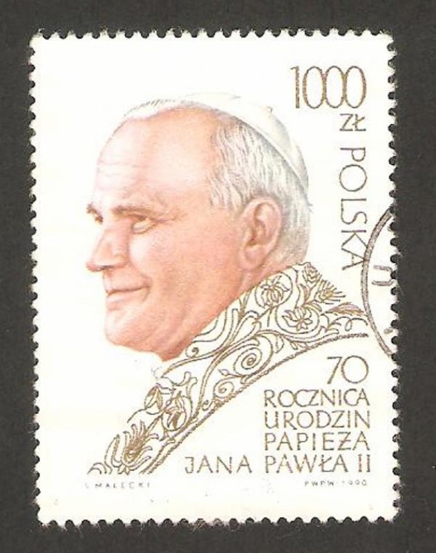 70 anivº de juan pablo II