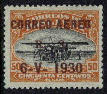 Conmemoracion del Vuelo del Graf Zeppelin a sud America