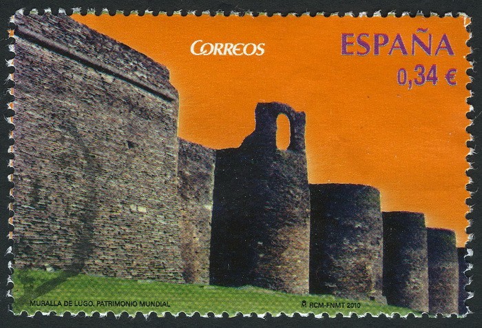 ESPAÑA - Muralla romana de Lugo