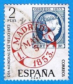 Dia Mundial del sello  (Fechador De Madrid)