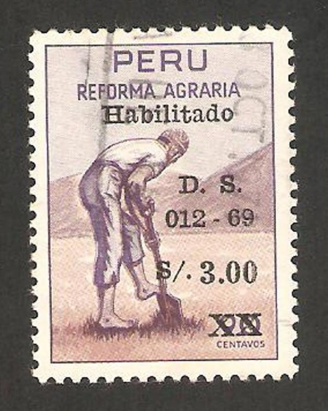 reforma agraria, agricultor