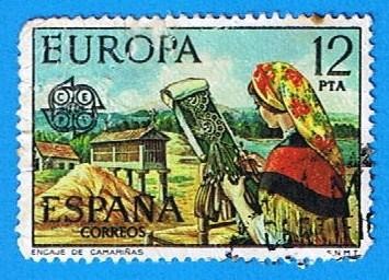 Europa CEPT, (Encaje de tamariñas)