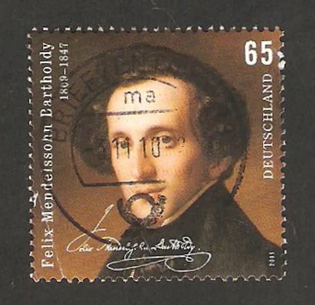 2545 - Félix Mendelssohn, músico, compositor y director de orquesta