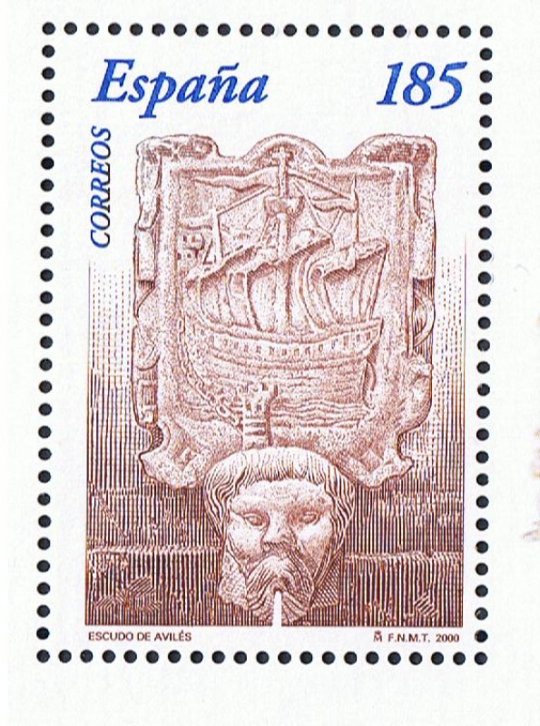 Edifil  3716  Exposición Filatélica Nacional  EXFILNA ¨2000  