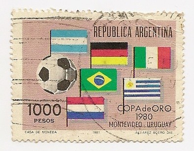 Copa de Oro 1980 Montevideo-Uruguay