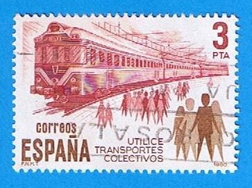 Utilice transportes colectivos (Ferrocarril )