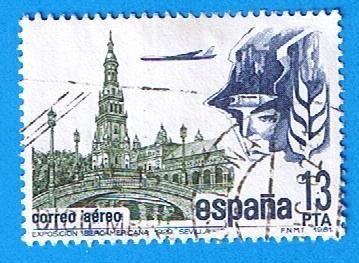 Correo Aereo ( Exposicion Iberoamericana de 1929,Plaza de españa Sevilla )