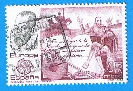 Europa CEPT. Miguel de Cervantes y el Quijote )