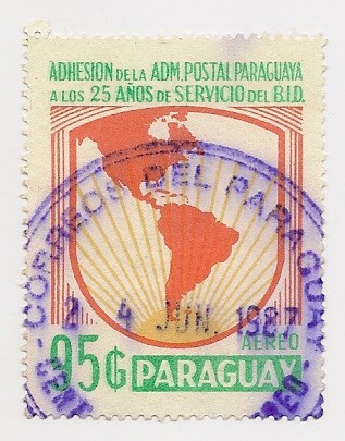 Adhesión de la Adm. Postal Paraguaya