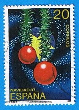 Navidad ( Con los colores de España y Europa )