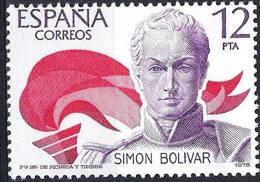 2490 América-España. Simón Bolívar.