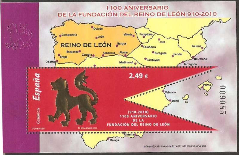 1100 anivº de la fundación del reino de león