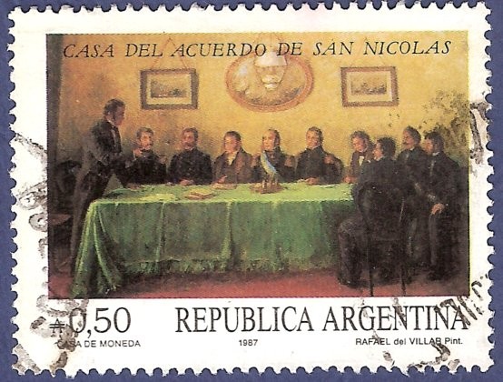 ARG Casa del acuerdo de San Nicolás A0,50