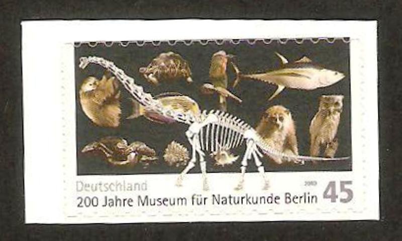 2604 - 200 anivº del Museo Historia de la Naturaleza en Berlin