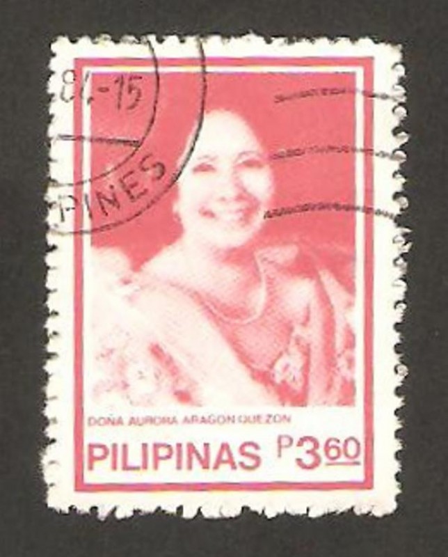 aurora aragon quezon, humanitaria