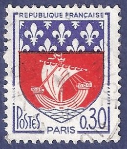 FRA Yvert 1354B Paris 0,30