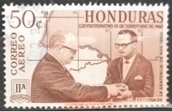 Entrega de sentencia de nov. 1960