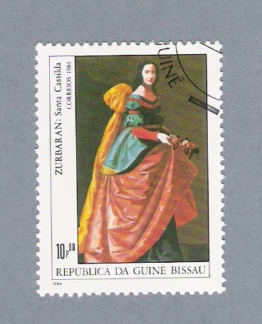 Zurbaran. Santa Cassilda