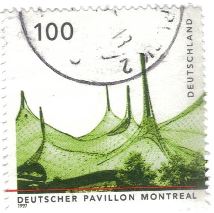 pi ALEMANIA 1997 deutscher pavillon montreal 100 2