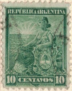 ARGENTINA 1899-1903 10r