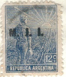 ARGENTINA 1911 (166) Labrador 12c