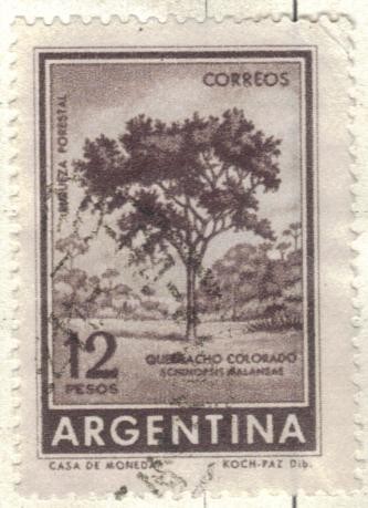 ARGENTINA 1959 (MT606) IIserie de Proceres y Riquezas Nacionales 12p