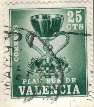 ESPANA AUTONOMIAS VALENCIA 1971 (E6) El Santo Grial c2 INTERCAMBIO