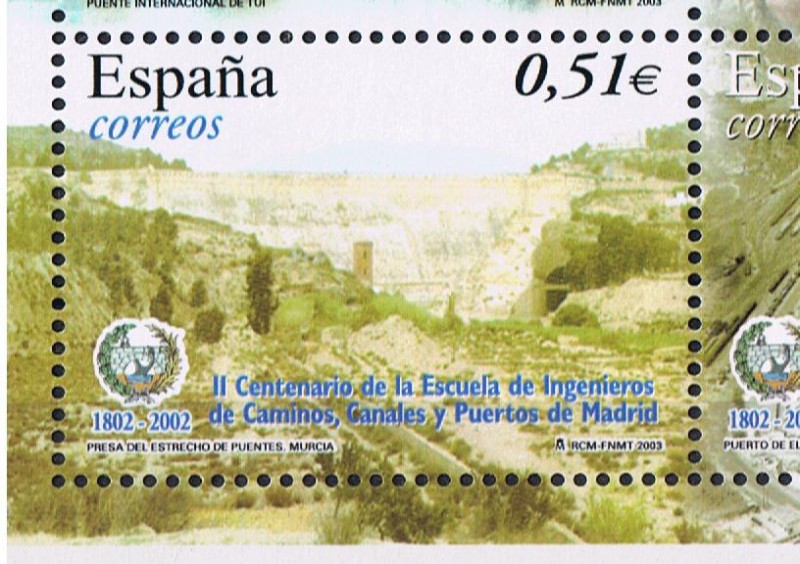 Edifil  SH 3967 A  II Cent. de la Escuela de Ingenieros de Caminos, Canales y Puertosde Madrid.  