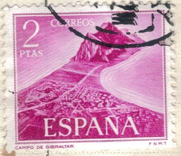 ESPANA 1969 (E1934) Pro trabajadores espanoles de Gibraltar - Penon 2p