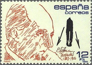 España 1985 2807 Sello ** Personajes Esteban Terradas Timbre Espagne Spain Spagna 