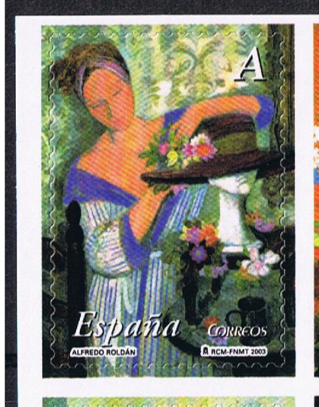 Edifil  4003  La mujer y las flores.  