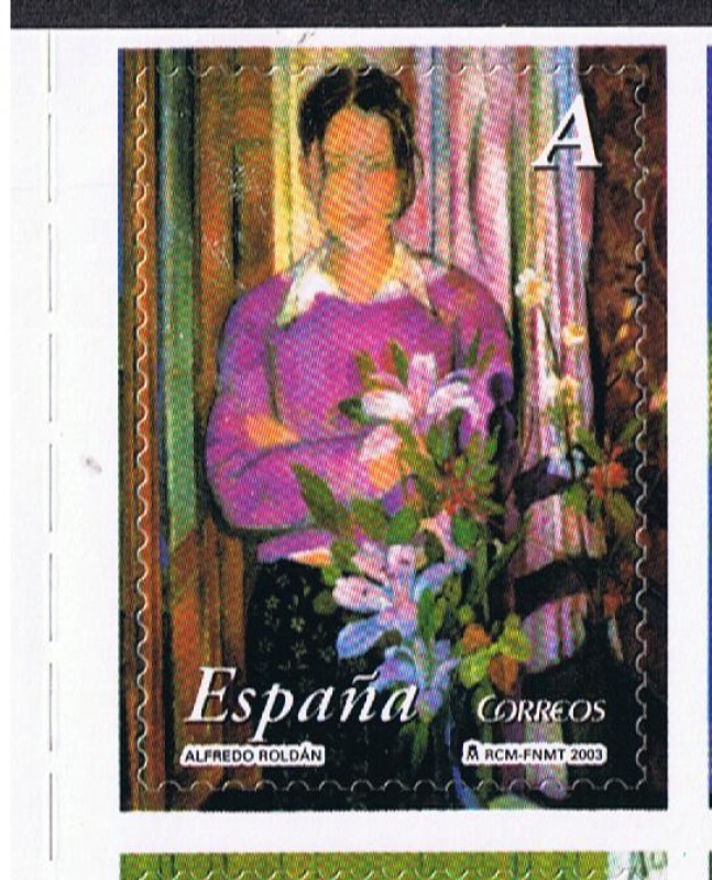 Edifil  4007  La mujer y las flores.  