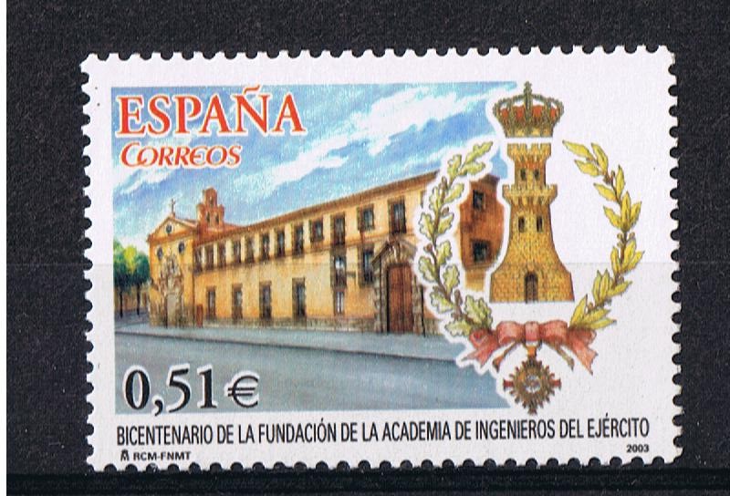 Edifil  4019  Bicentenario de la Academia de Ingenieros del Ejército.  