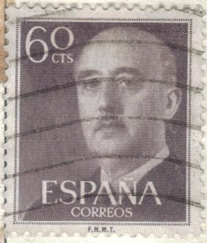 ESPANA 1955 (E1150) General Franco 60c