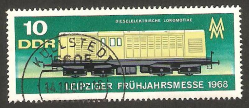 feria de leipzir, locomotora