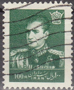 IRAN 1959 Scott 1150 Sello º Mohammad Shah Reza Pahlavi 100R