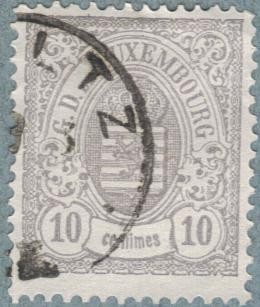 LUXEMBURGO 1881 (So47)  10c