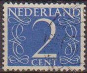 Holanda 1946-57 Scott 283 Sello Serie Numeros usado Netherland