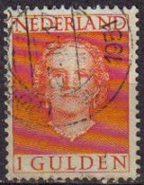 Holanda 1949 Scott 319 Sello Reina Juliana usado Netherland