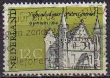 Holanda 1964 Scott 422 Sello Consejo General La Haya usado Netherland