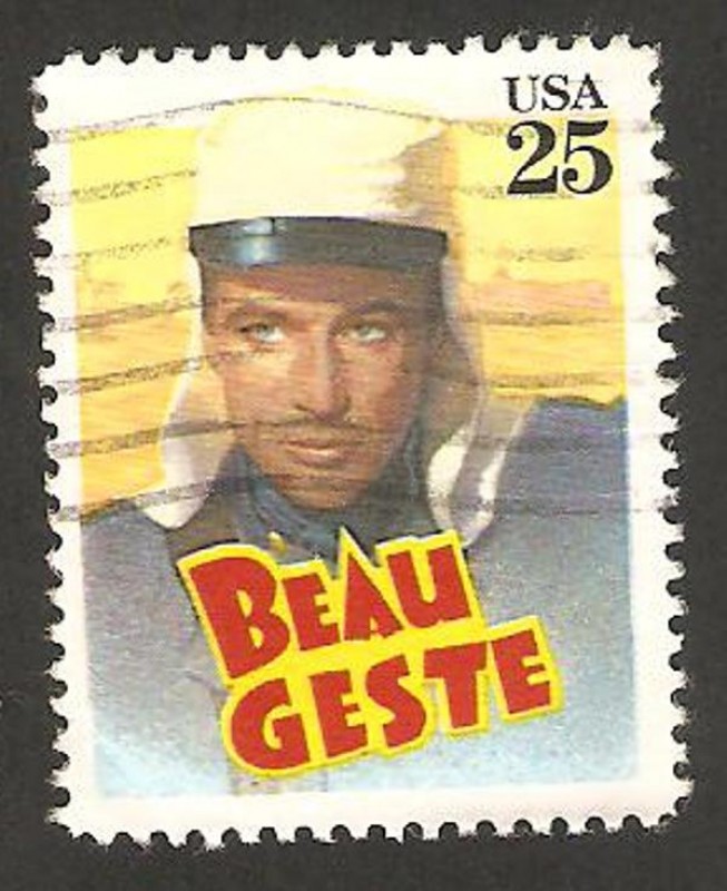 Gary Cooper en la película Beau Geste