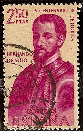 IV Centenario del descubrimiento de la Florida - Hernando de Soto