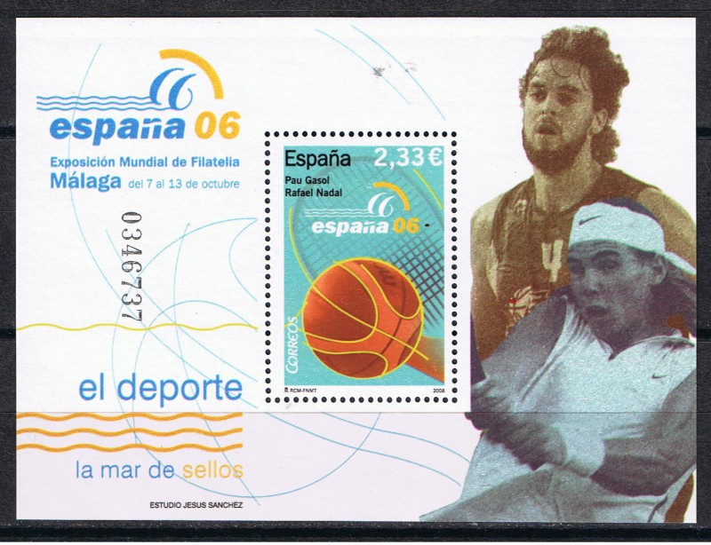 Edifil  SH 4273  Esposición Mundial de Filatelia ESPAÑA 2006 . Málaga.  