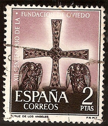 XII centenario de la Fundación de Oviedo - Cruz de los Angeles