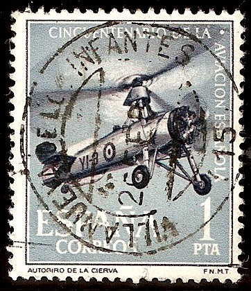 L aniversario de la Aviación Española - Autogiro de la Cierva