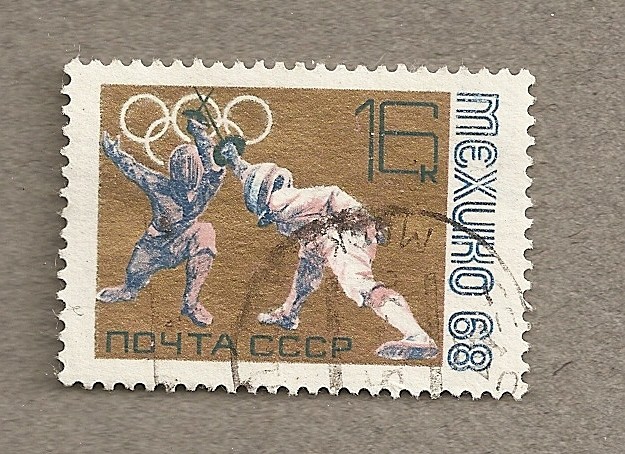 Olimpiadas Méjico 1968, Esgrima