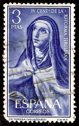 IV centenario de la Reforma Teresiana - Santa Teresa de Velázquez