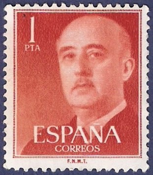 Edifil 1153 Serie básica Franco 1